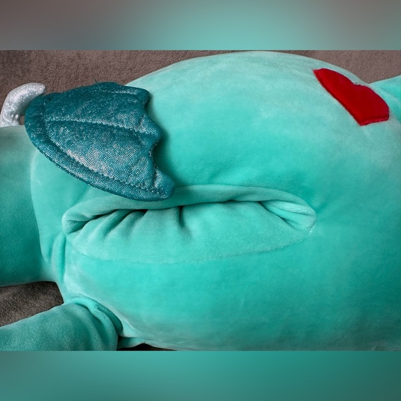 Kellytoy Hugmallow Dragon Miles Hugmee Squishmallow Plush Stuffed Animal Pillow - Picture 6 of 16